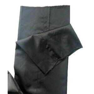 Ron Tomson Black Satin Men’s Formal Dress Pants Size 48 Classic Fit